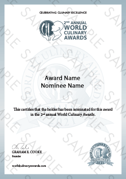 Digital Nominee Pack « Resources « World Culinary Awards
